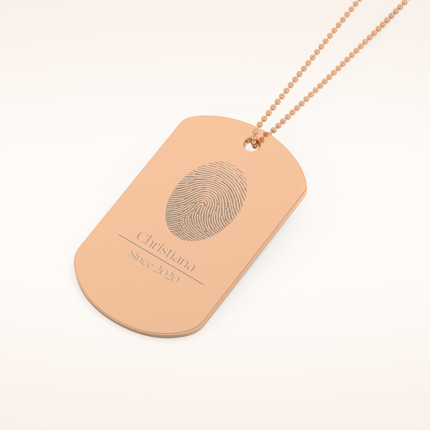 Custom Personalized Fingerprint Pendant Necklace – Crafted with Meaning 15