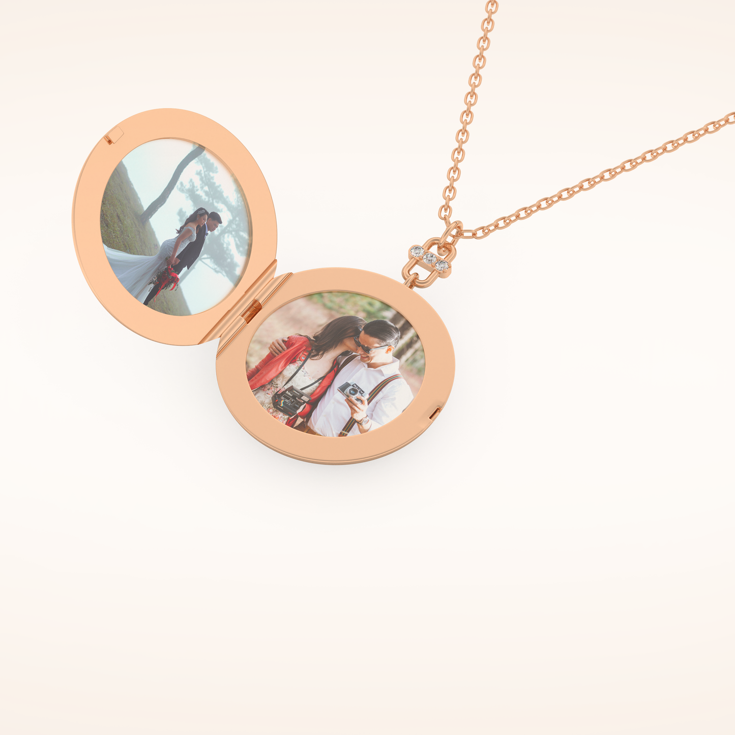 Custom Photo Mini Locket Necklace – Crafted with Meaning 15