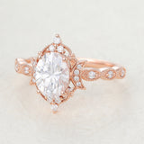 Oval Vintage Art Deco Lab-Grown Diamond Engagement Ring