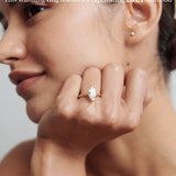 Solitaire Engagement Ring Featuring 1.0 CT Marquise Moissanite 2