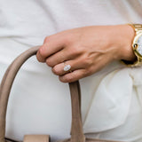 Oval Solitaire Lab Grown Diamond Engagement Ring