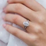 Oval Solitaire Lab Grown Diamond Engagement Ring
