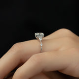 Hidden Halo Engagement Ring Featuring 1.50 CT Round Moissanite 5