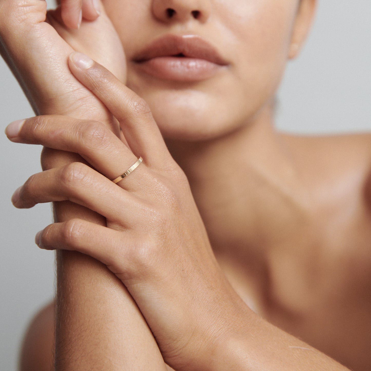 Signature Square Wedding Band 4