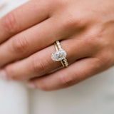 Oval Solitaire Lab Grown Diamond Engagement Ring