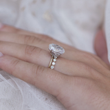 Oval Solitaire Lab Grown Diamond Engagement Ring