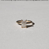 Solitaire Engagement Ring Featuring 1.5 CT Radiant Moissanite 4