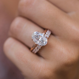 Oval Solitaire Lab Grown Diamond Engagement Ring