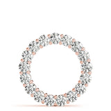 Circle Pendant  2.0 Carats Round Shape Moissanite Necklace 5