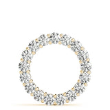 Circle Pendant  2.0 Carats Round Shape Moissanite Necklace 4