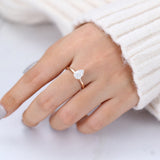 Pear Solitaire Lab-Grown Diamond Engagement Ring
