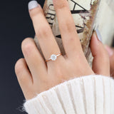Round Solitaire Lab-Grown Diamond Engagement Ring