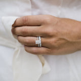Radiant Pave Lab Grown Diamond Engagement Ring