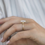 Oval Solitaire Lab Grown Diamond Engagement Ring