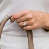 Oval Solitaire Lab Grown Diamond Engagement Ring