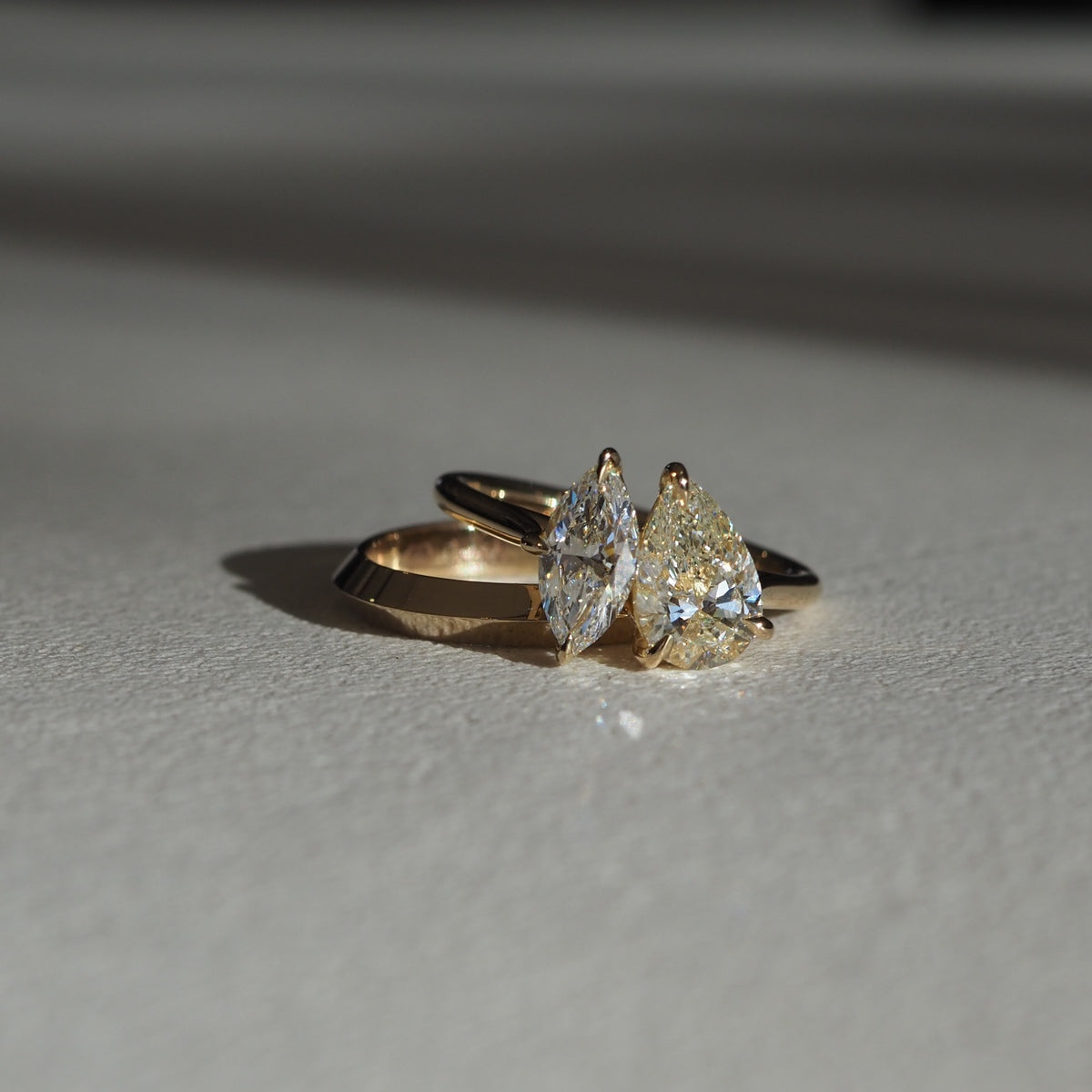 Knife Edge Wedding Band 3