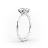 2.0 CT Radiant Moissanite Solitaire Engagement Ring - farrellouise