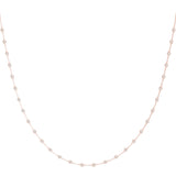 0.50 CT Round Shape Moissanite Dainty  Necklace 2