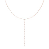 0.20 Carats Round Shape Moissanite Diamond Drop Necklace 4