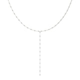 0.20 Carats Round Shape Moissanite Diamond Drop Necklace 6