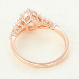 Oval Pave Lab-Grown Diamond Engagement Ring