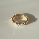 Eternity Wedding Band Featuring 0.85 TCW Oval & Round Moissanite 2