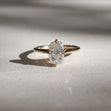 Solitaire Engagement Ring Featuring 1.5 CT Cushion Moissanite 3