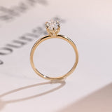 Stunning 1.0 - 2.0 CT Marquise Moissanite Engagement Ring with Solitaire Design 9