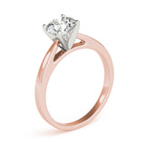 1.50 CT Round Shaped Moissanite Engagement Ring 10
