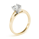 1.50 CT Round Shaped Moissanite Engagement Ring 5