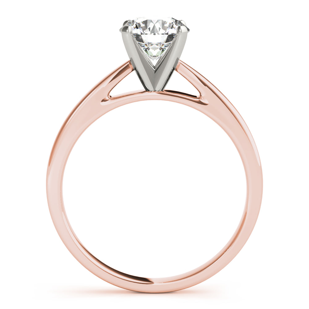 1.50 CT Round Shaped Moissanite Engagement Ring 12