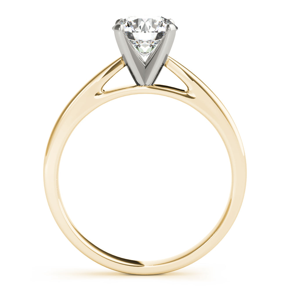 1.50 CT Round Shaped Moissanite Engagement Ring 8