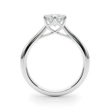 1.0 CT Round Shaped Moissanite Engagement Ring In Solitaire 3