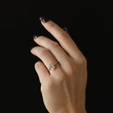 2.10 CT Oval Moissanite Solitaire Engagement Ring - farrellouise