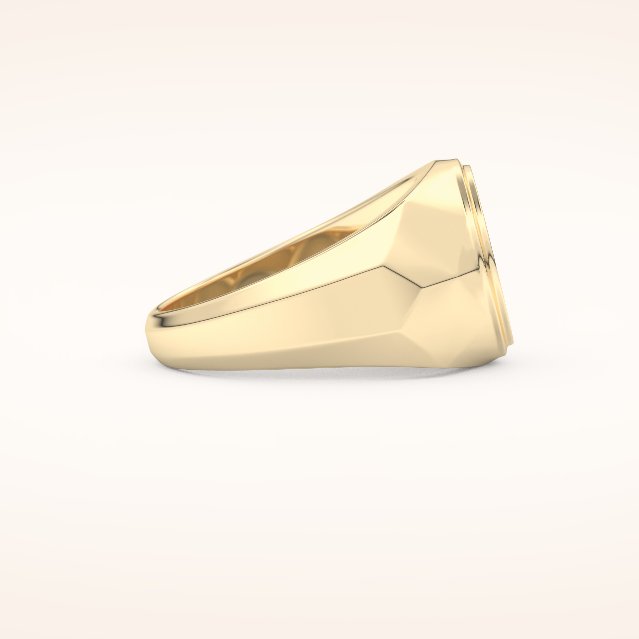 Signet Wedding Band