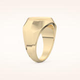 Signet Wedding Band