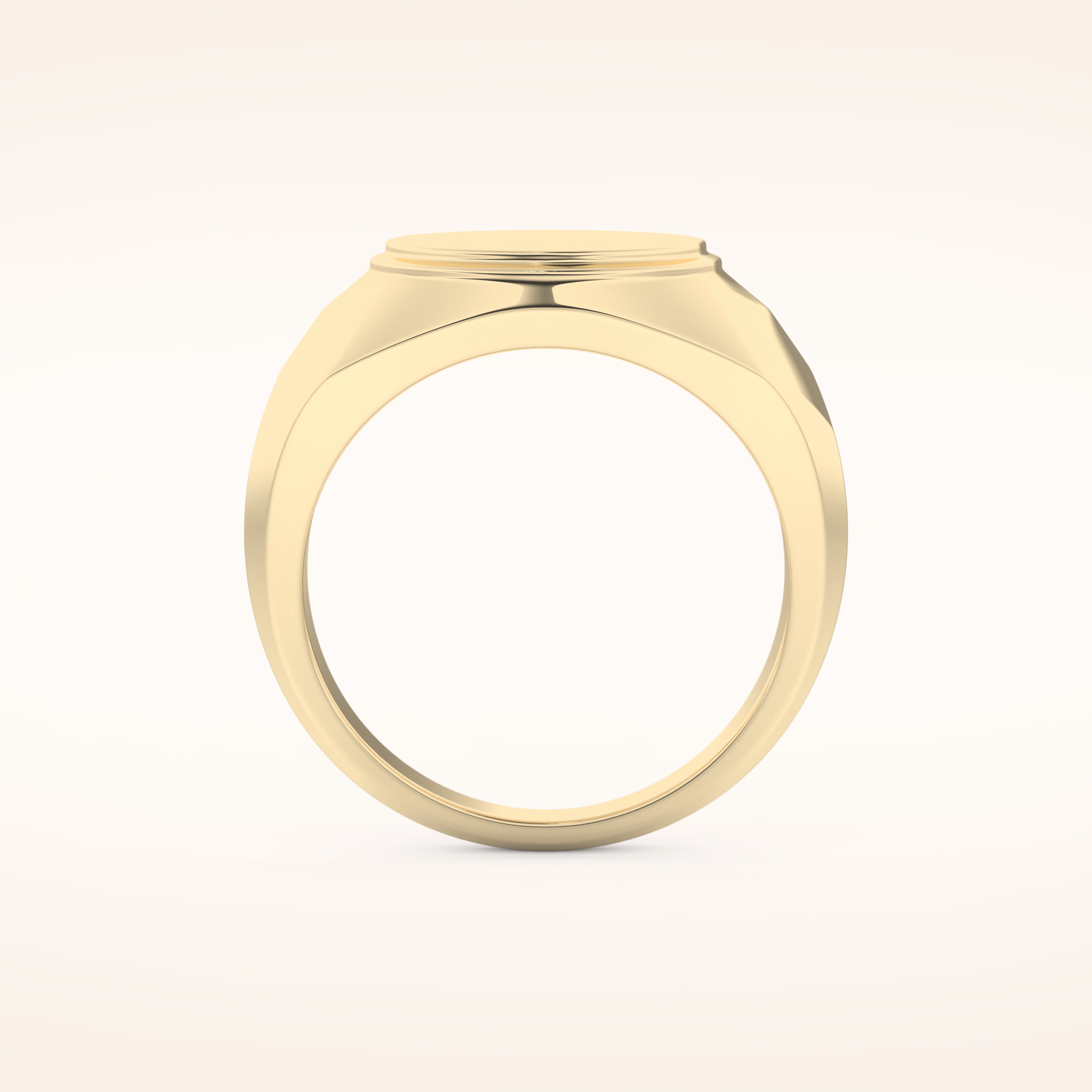 Signet Wedding Band