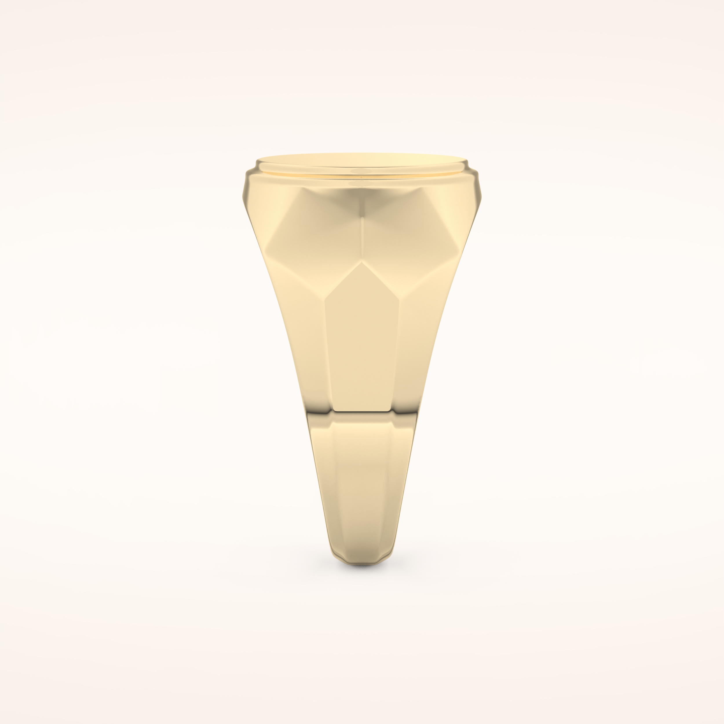 Signet Wedding Band