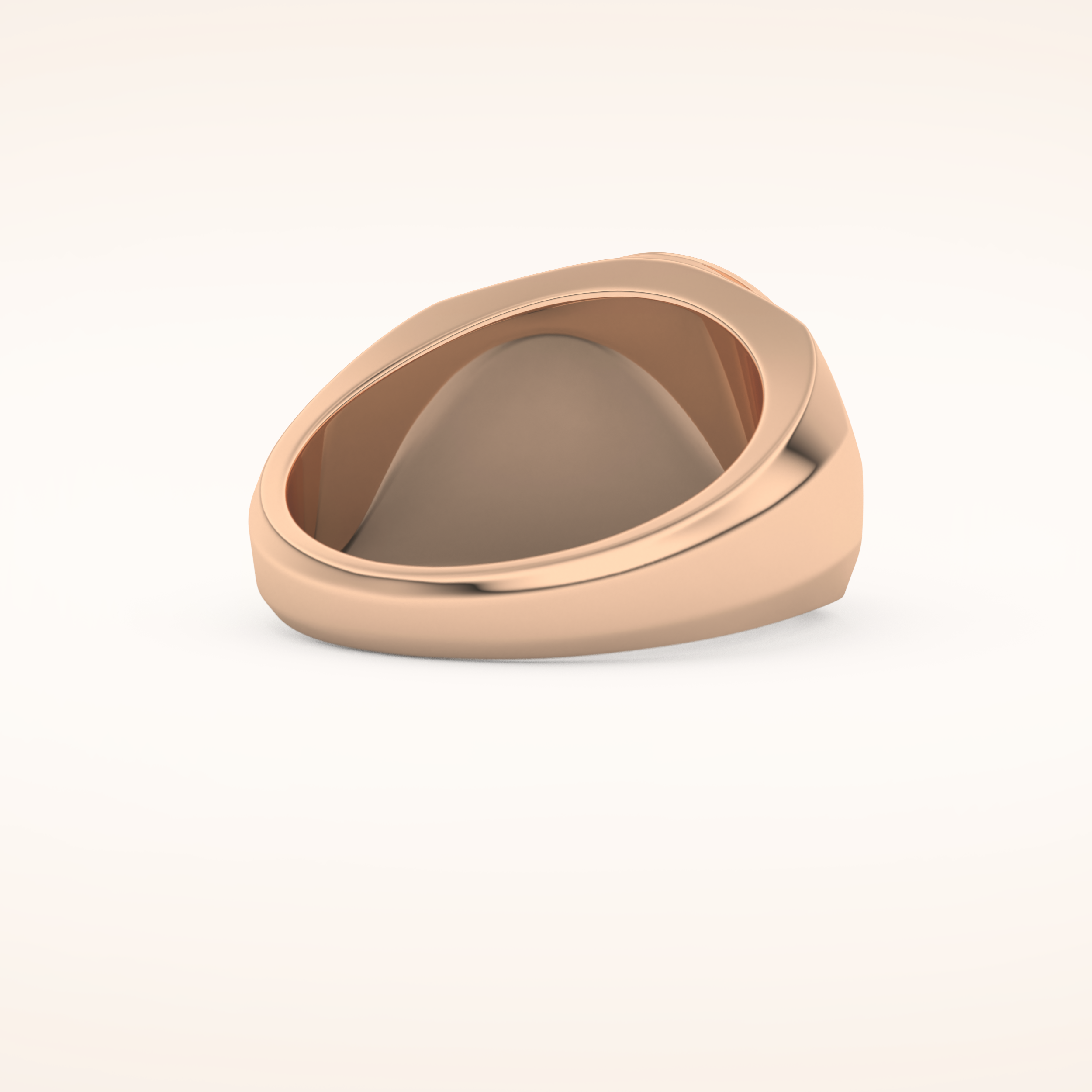 Signet Wedding Band