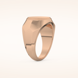 Signet Wedding Band