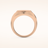 Signet Wedding Band