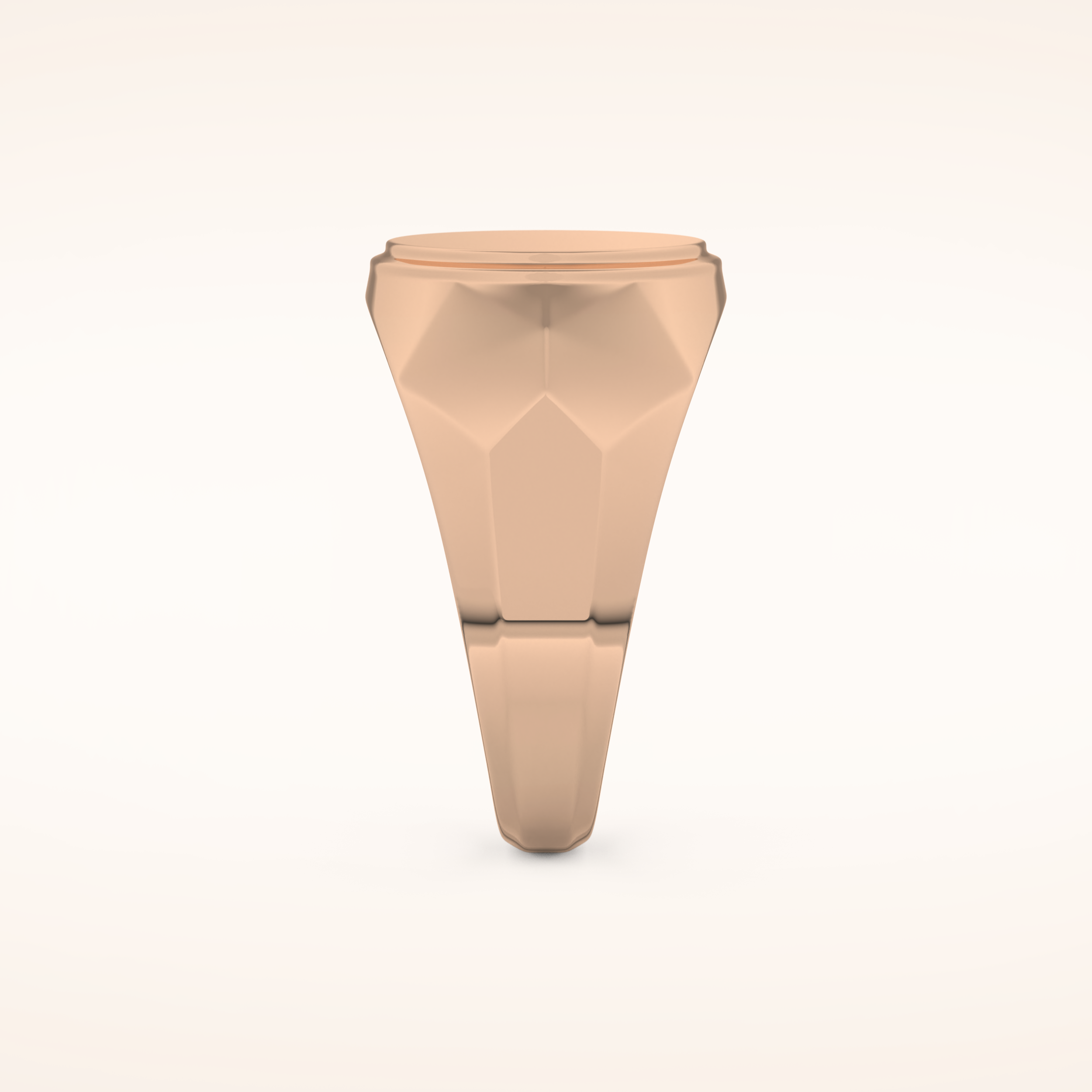 Signet Wedding Band