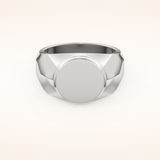 Signet Wedding Band