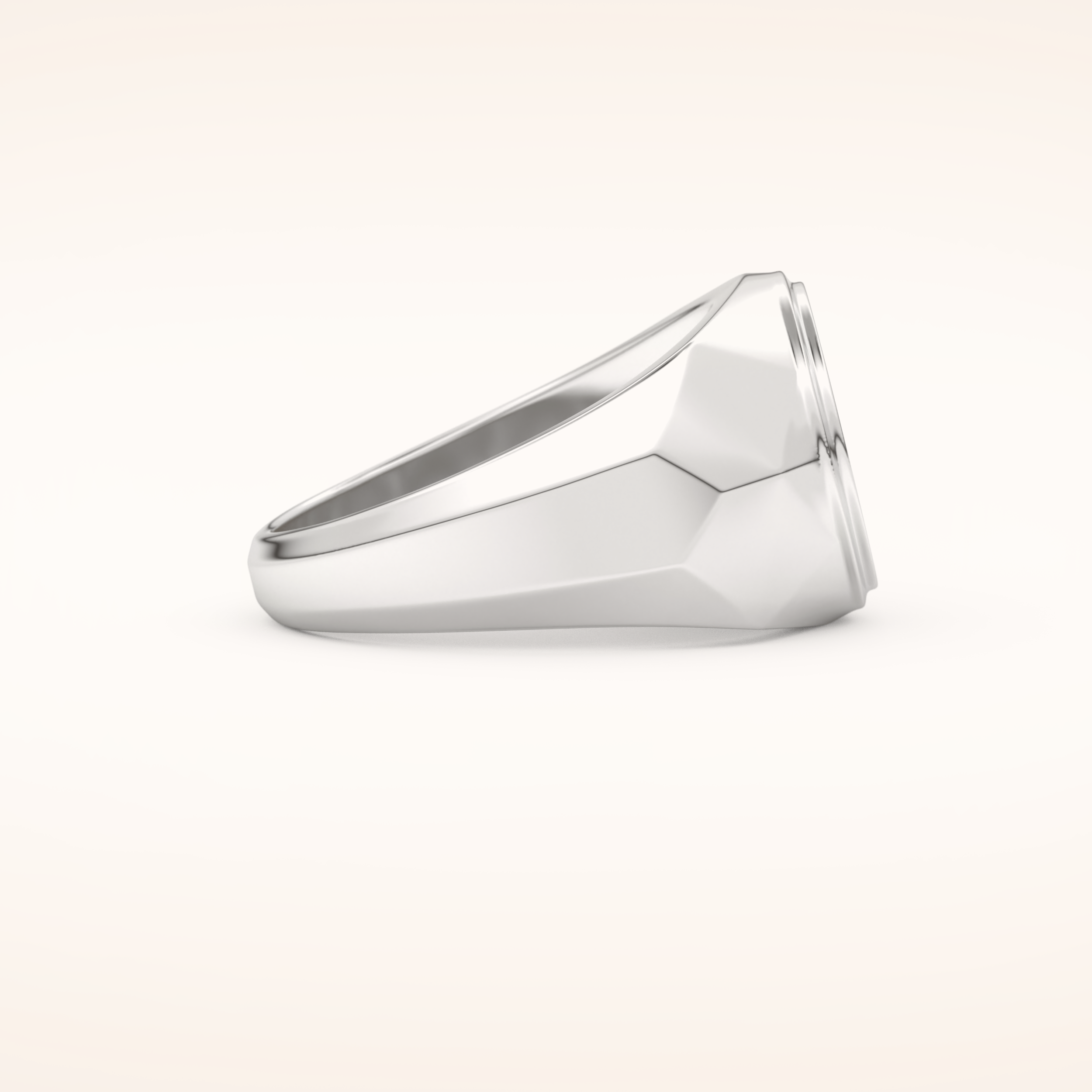 Signet Wedding Band