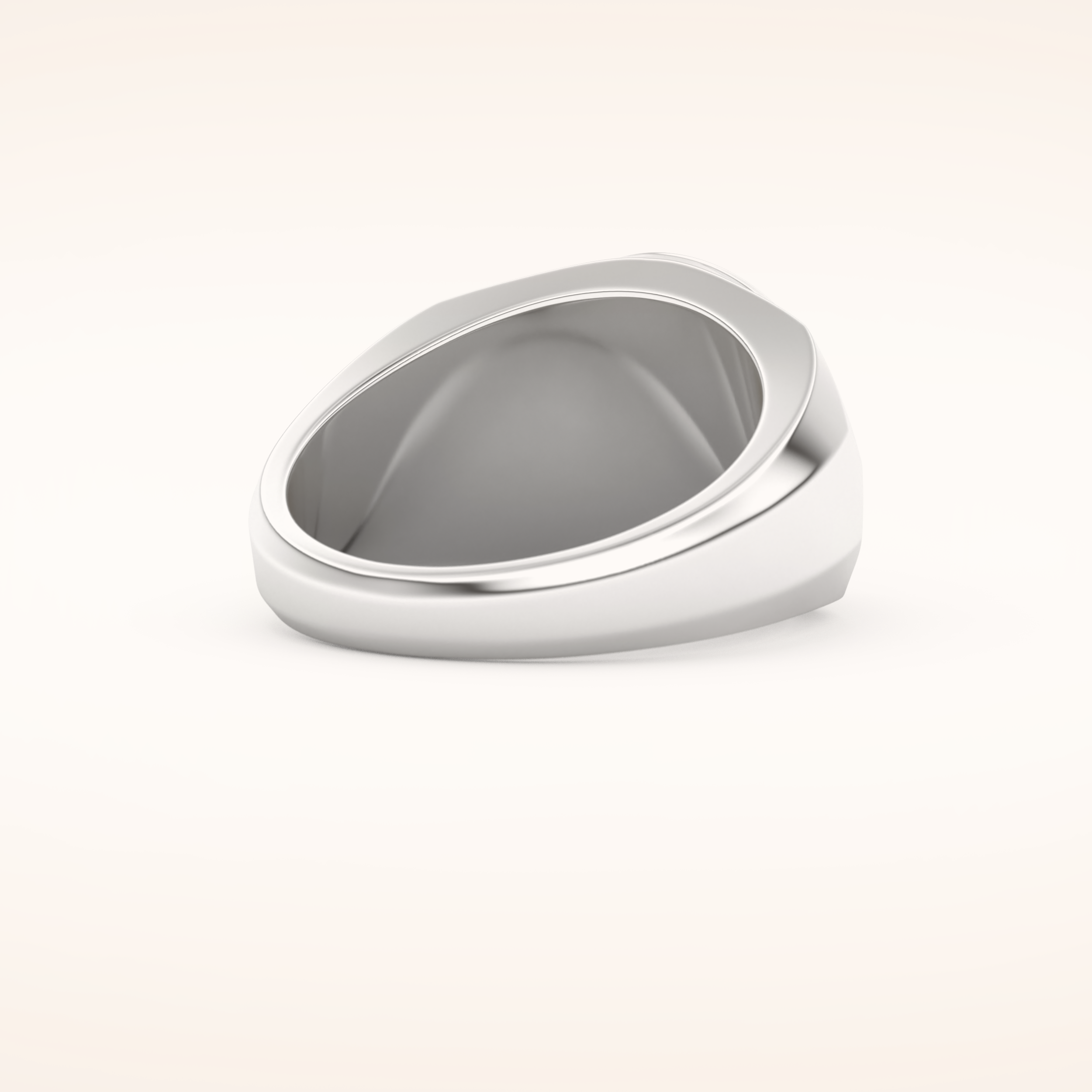Signet Wedding Band