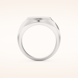 Signet Wedding Band