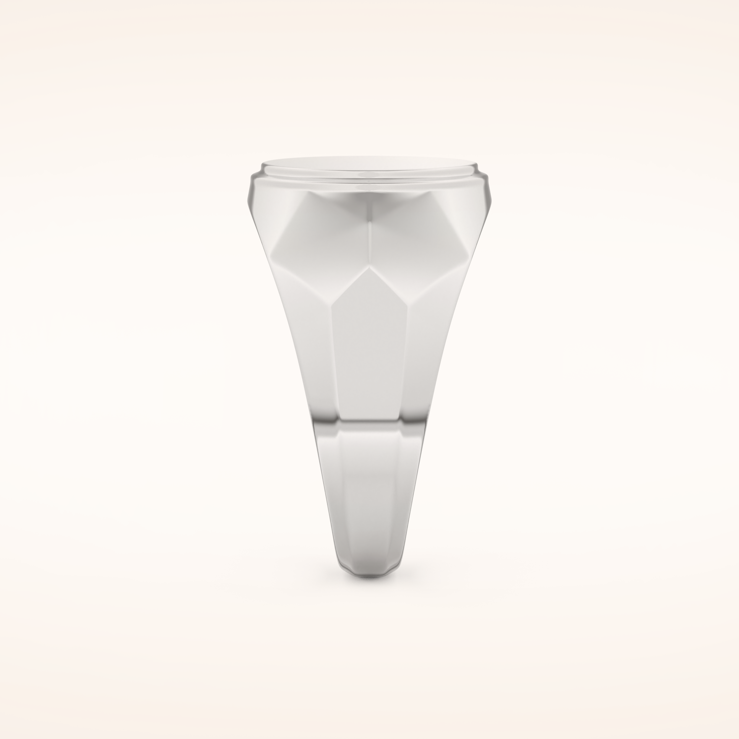 Signet Wedding Band