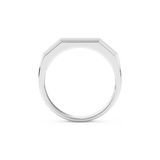 0.17 TCW Round Lab Grown Diamond Men's Wedding Band