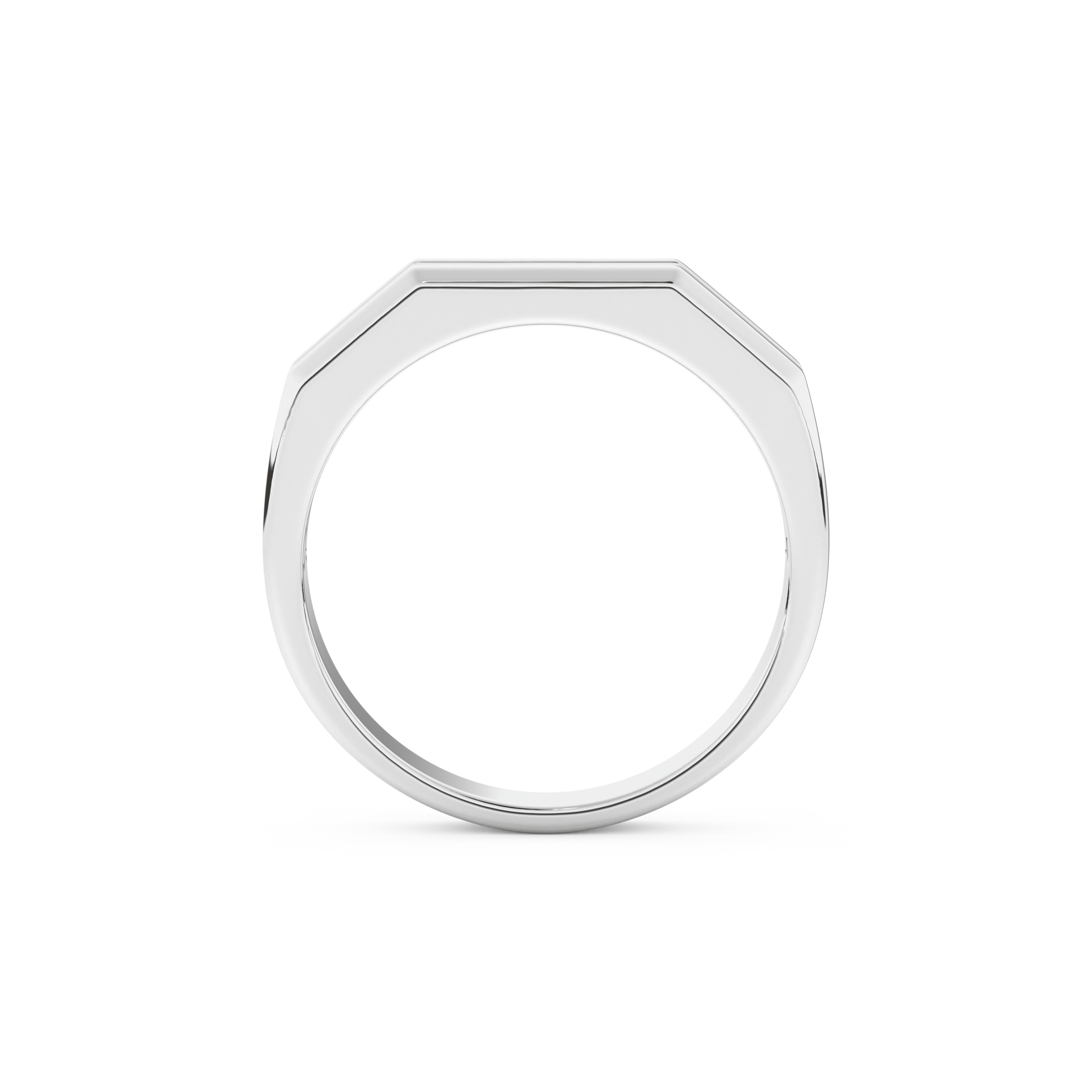 0.17 TCW Round Lab Grown Diamond Men's Wedding Band