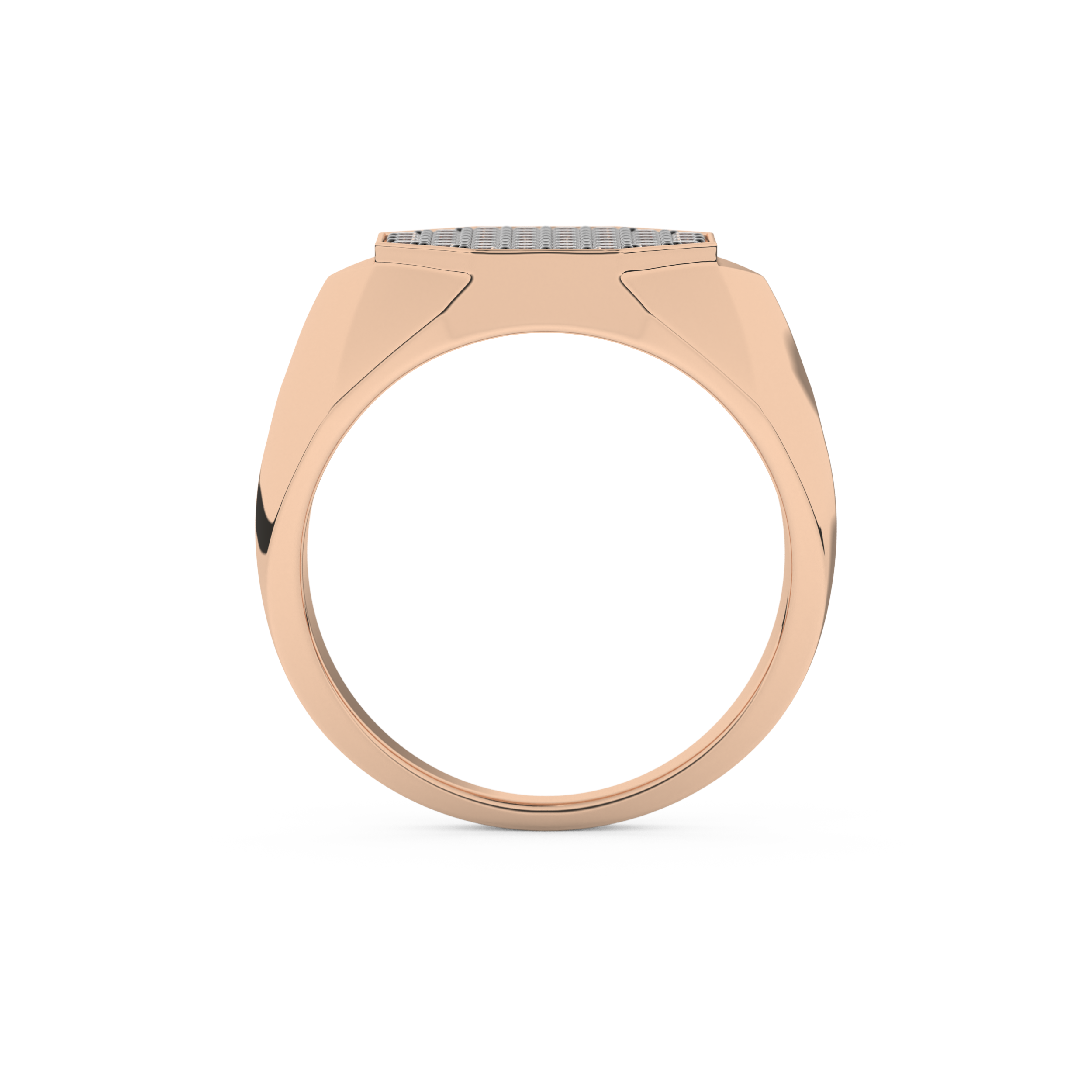 0.43 TCW Round Lab Grown Diamond Men's Wedding Band